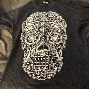 Sugar skull tee shirt